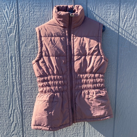 Maxim Studio Brown Puffer Vest - Picture 1 of 3